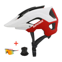 Rot mit Brille Set